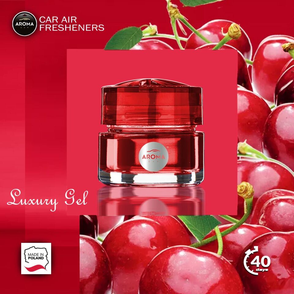 Aroma Jel Kavanoz Koku - Kiraz  50ml.