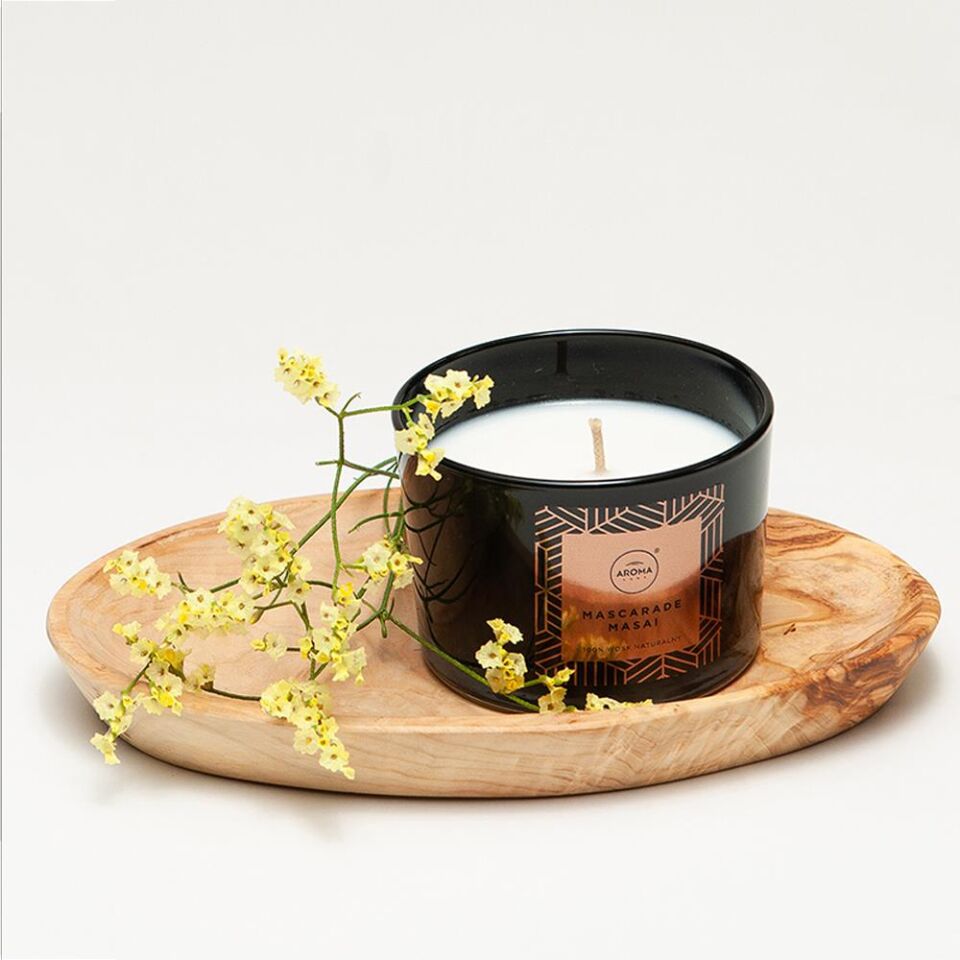 Aroma Home Elegance Kokulu Mum  Mascarade Masai  115gr.