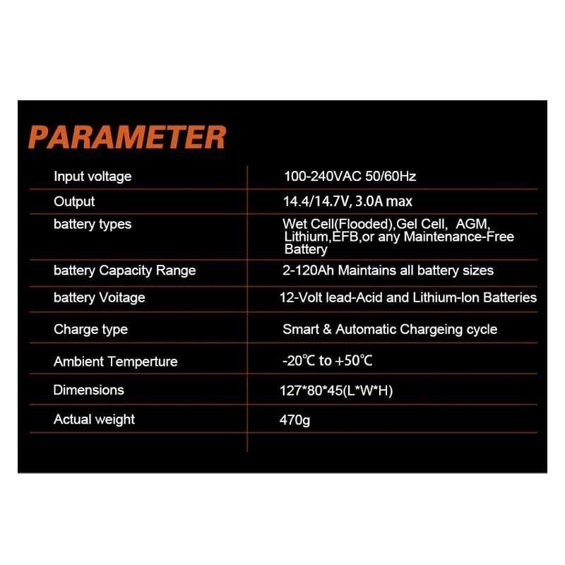 Lancol Akü Sarj Cihazi 12V 3A CAT-900