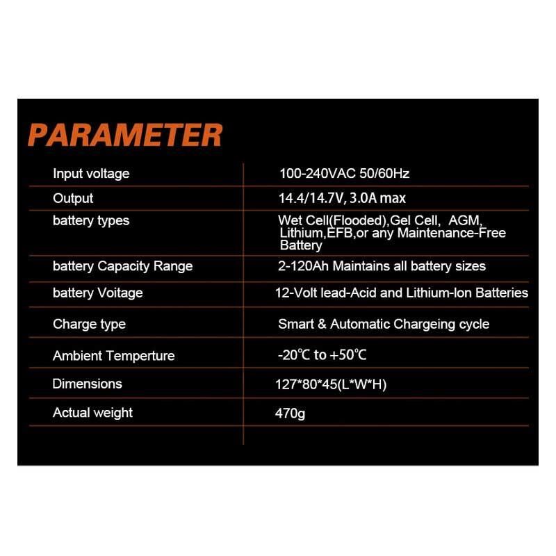 Lancol Akü Sarj Cihazi 12V 3A CAT-900