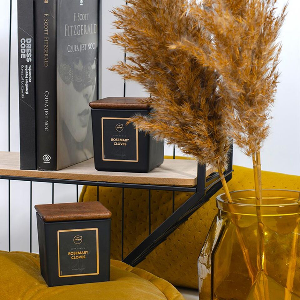 Aroma Home Soya series Kokulu Mum Rosemary Cloves  155gr.