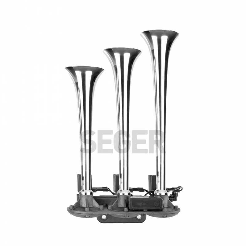 Seger 3 Borulu Melodili Nostalji Kirmizi Plastik Borulu Korna 82EN12.000.03K