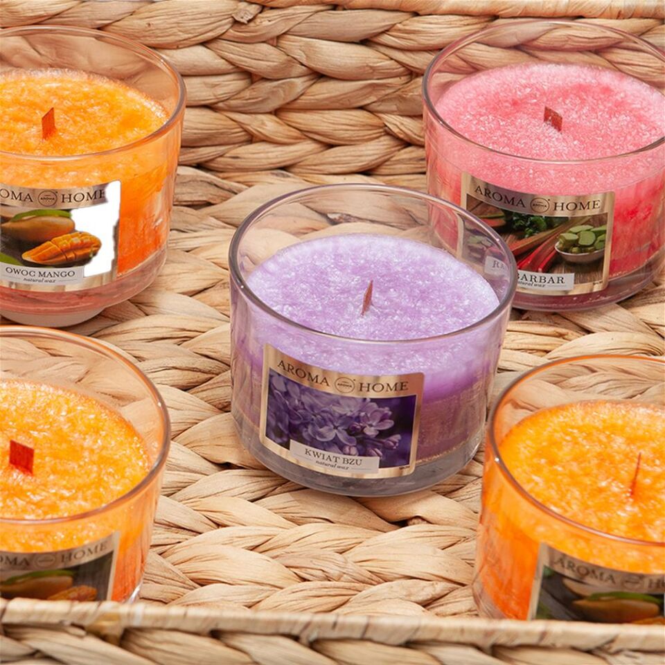 Aroma Unique Fragrances Kokulu Mum Lilac Flower  115gr.