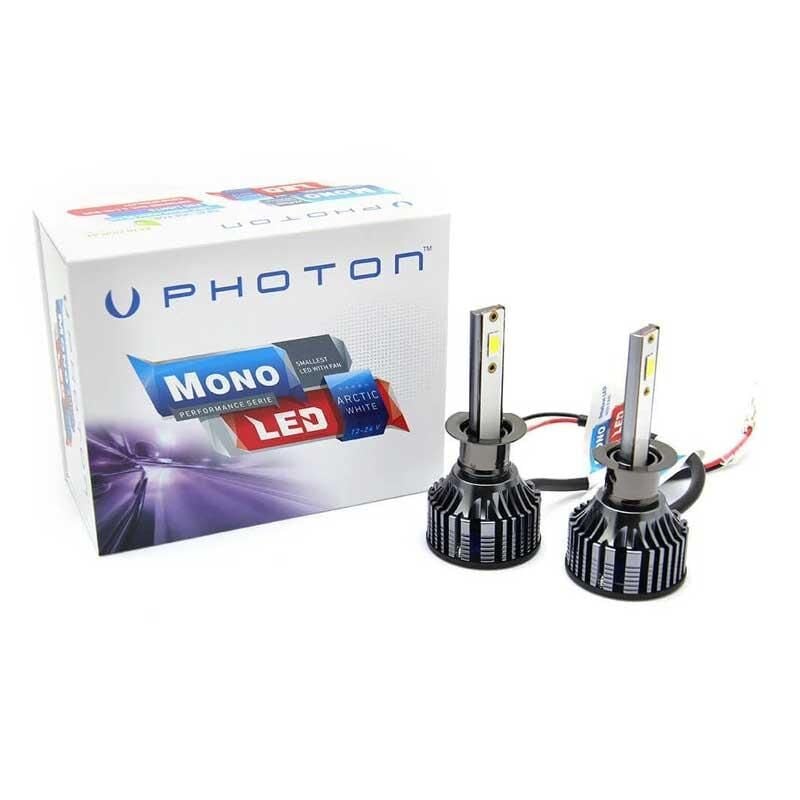 Photon Far Ampulü Led Headlight Mono Serisi +3 Plus H1