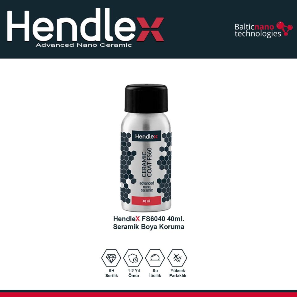 HENDLEX Seramik Boya Koruma / FS60 40ml sise