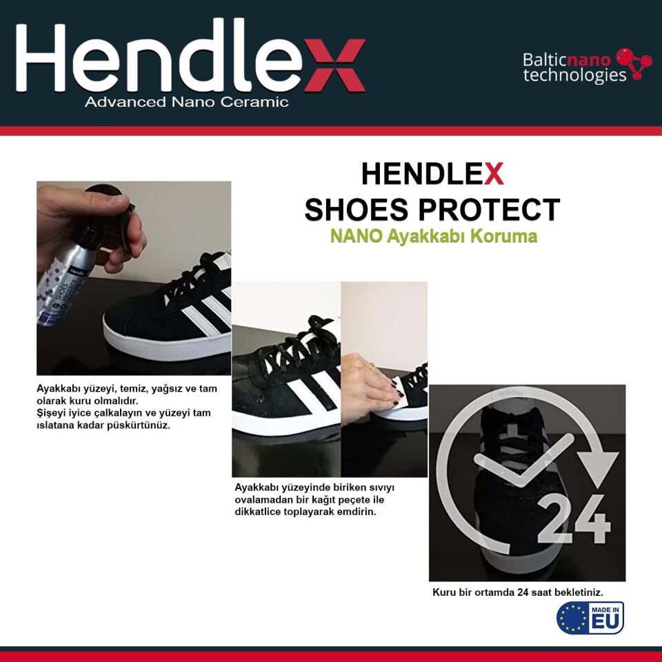 HENDLEX Ayakkabi ve Tekstil Sivi Koruma Sprey 100ml