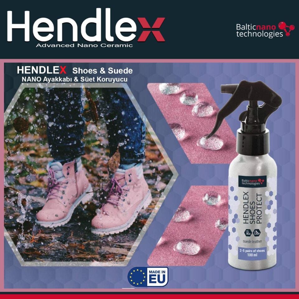 HENDLEX Süet Ayakkabi Su Geçirmez Koruma Sprey 100ml