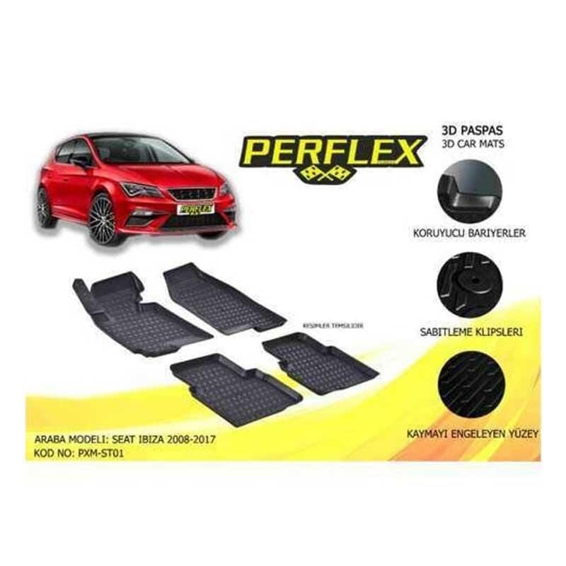 Perflex Paspas 3D Havuzlu Ibiza 2008-2017