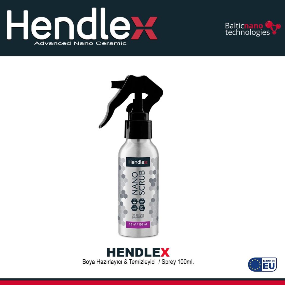 HENDLEX Nano Boya Yüzey Hazirlik Temizleyici 100ml
