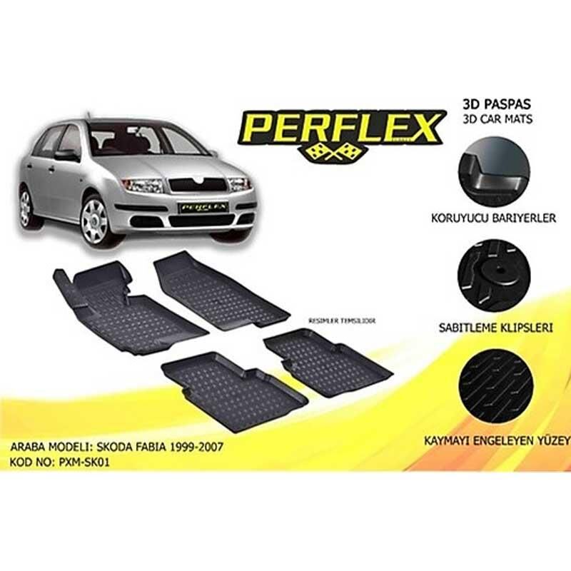 Perflex Paspas 3D Havuzlu Fabia 1999-2007