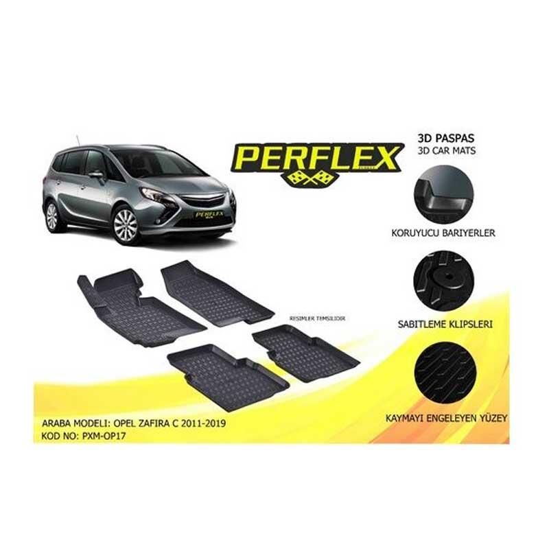 Perflex Paspas 3D Havuzlu Zafira C 2011-2019