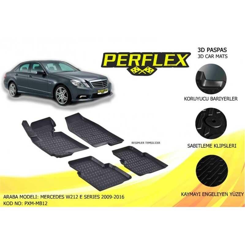 Perflex Paspas 3D Havuzlu W212 E Serisi 2009-2016
