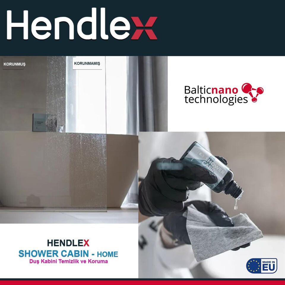 HENDLEX Cam Dusakabin Temizlik ve Koruma Seti