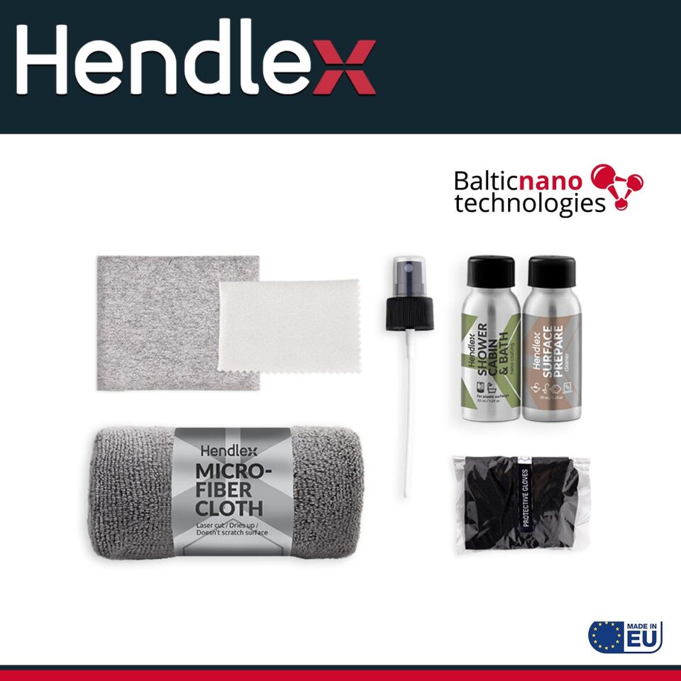 HENDLEX Banyo & Dusakabin Temizlik ve Koruma Seti