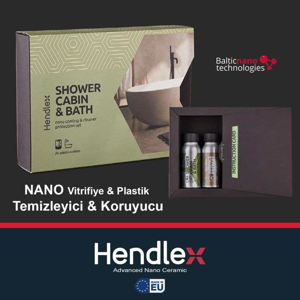 HENDLEX Banyo & Dusakabin Temizlik ve Koruma Seti