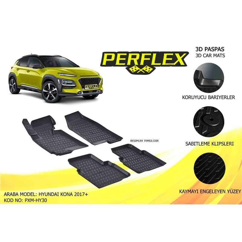 Perflex Paspas 3D Havuzlu Kona 2017+