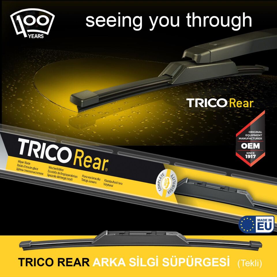 Trico MULTIFIT Arka Tek Silecek 400mm RM400A
