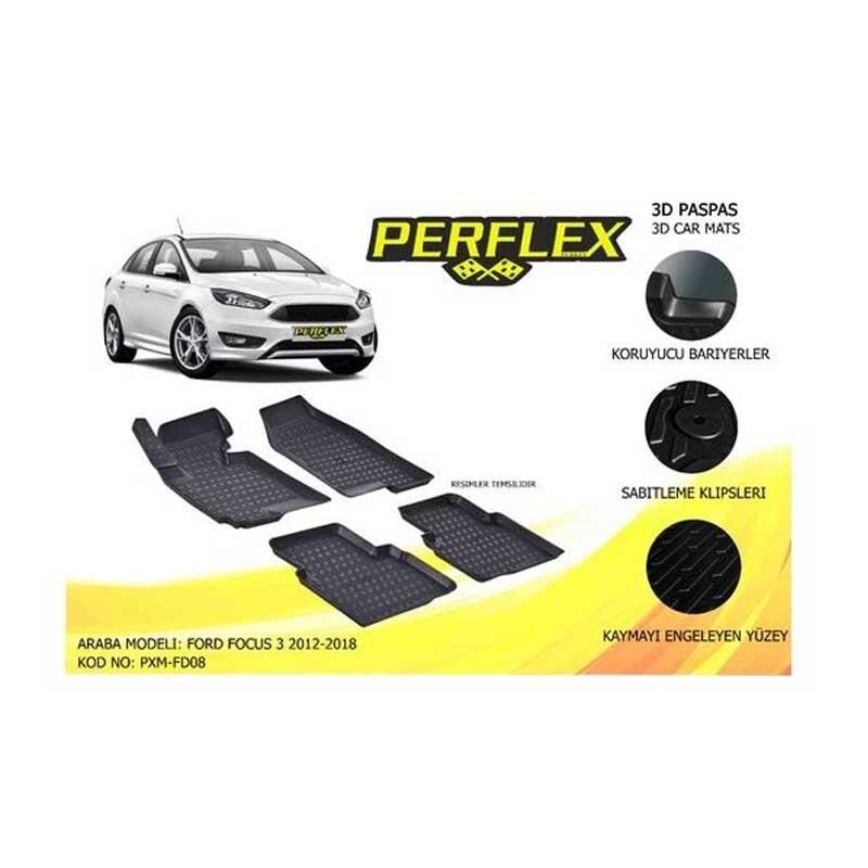 Perflex Paspas 3D Havuzlu Focus 3 2012-2018