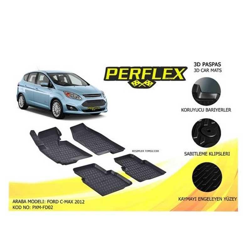 Perflex Paspas 3D Havuzlu C-MAX 2012-2017