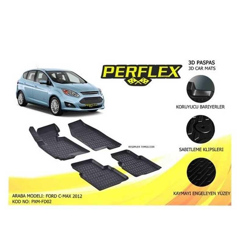 Perflex Paspas 3D Havuzlu C-MAX 2012-2017