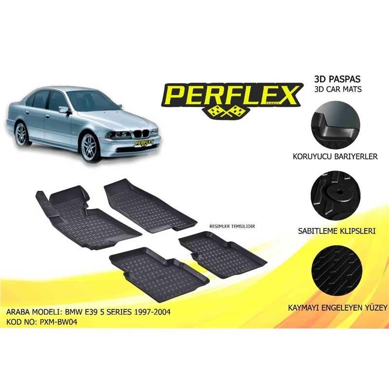 Perflex Paspas 3D Havuzlu Bmw E39 5 Serisi 1997-2004