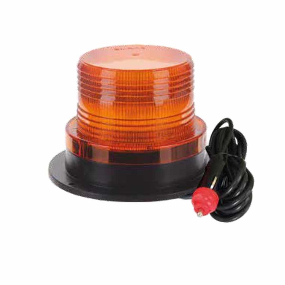 Emir Çakar Tepe - ikaz Lambasi Sari Miknatisli ve Çakmak Fisli 12/24V EMR11