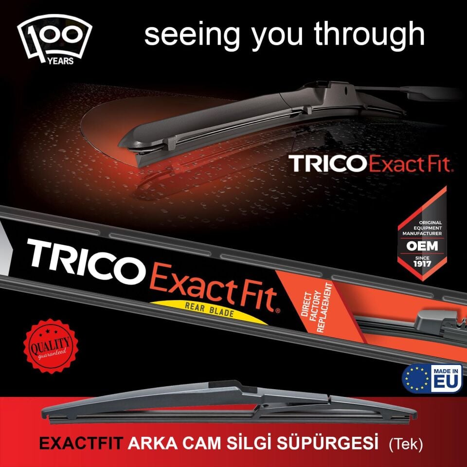 Trico EXACTFIT Arka Tek Silecek 300mm EX300