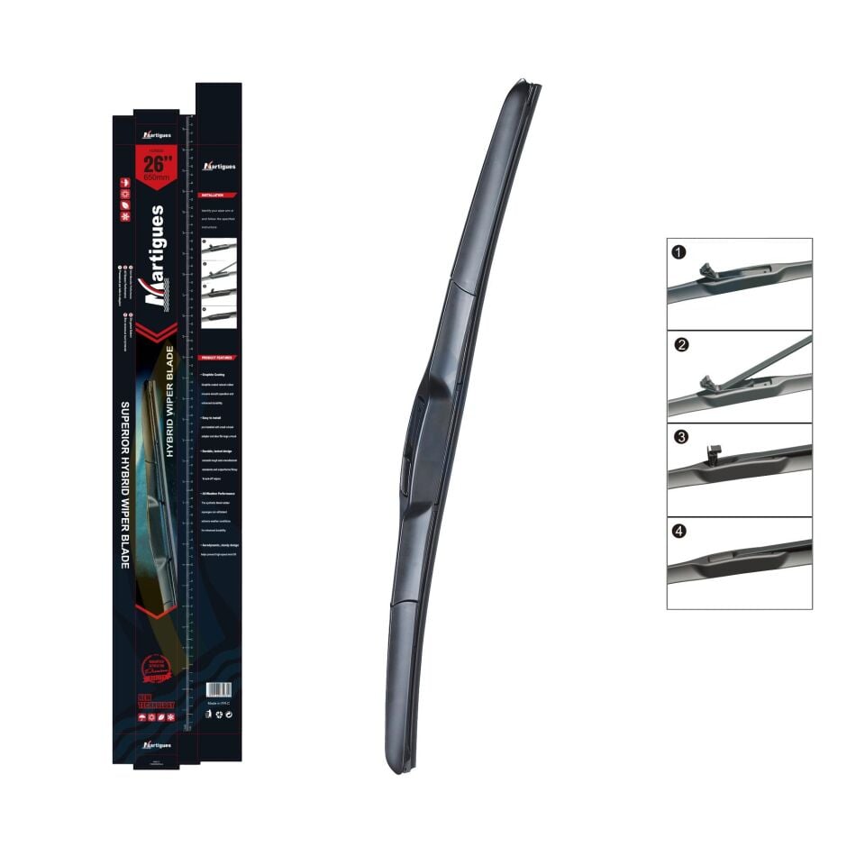 Martigues Silecek Universal Hibrit 650Mm 26 Inc