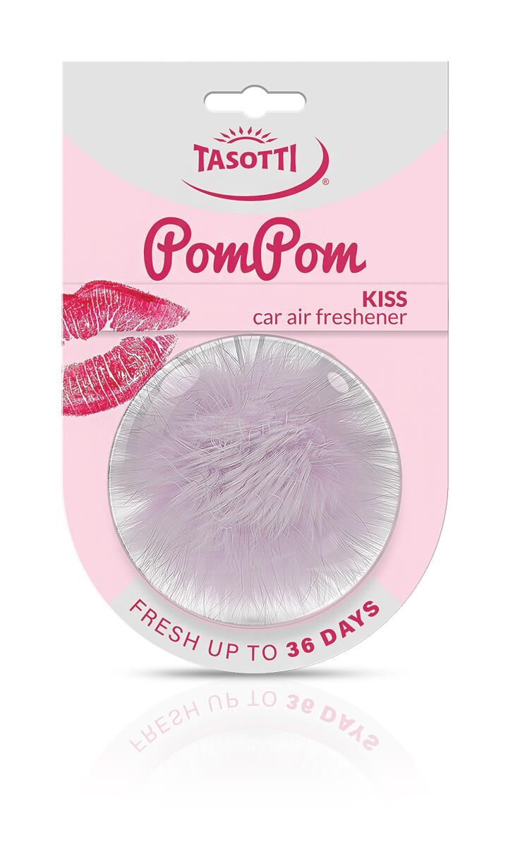 Tasotti Pom Pom (Kiss) Odunsu-Çiçeksi Esanslý  Ayna Altý Asma Koku