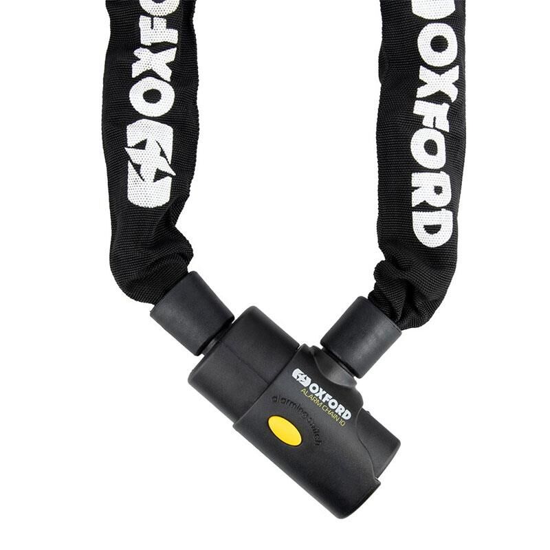 Oxford Motosiklet Alarmli Zincir Kilit 10mmX2.0m LK132