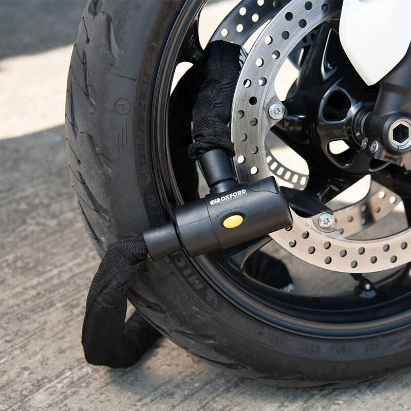 Oxford Motosiklet Alarmli Zincir Kilit 10mmX2.0m LK132