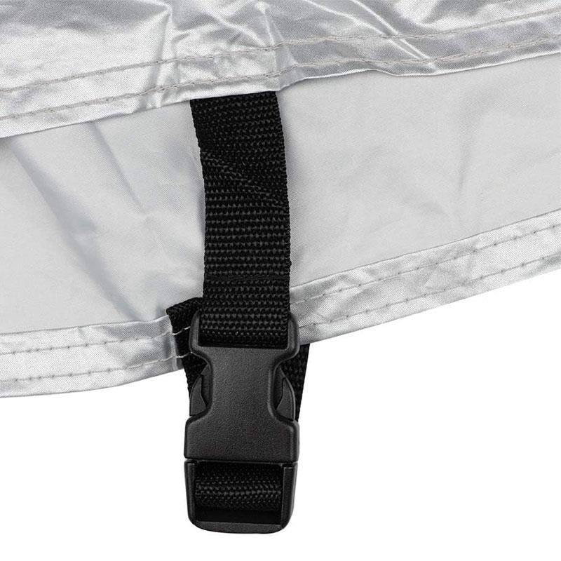 Oxford Motosiklet Aquatex Arka Çantali Kilif Medium Siyah-Gri CV203