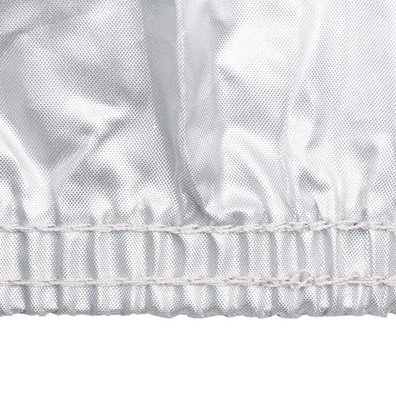 Oxford Motosiklet Aquatex Arka Çantali Kilif Medium Siyah-Gri CV203