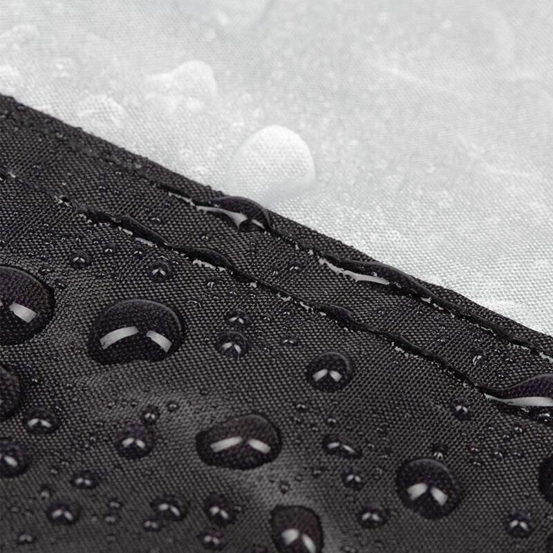 Oxford Motosiklet Aquatex Arka Çantali Kilif Medium Siyah-Gri CV203