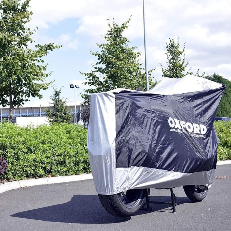 Oxford Motosiklet Aquatex Kilif Large Siyah-Gri CV204
