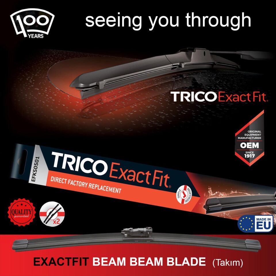 Trico EXACTFIT Takim Silecek Seti 750/700mm EFK75701L
