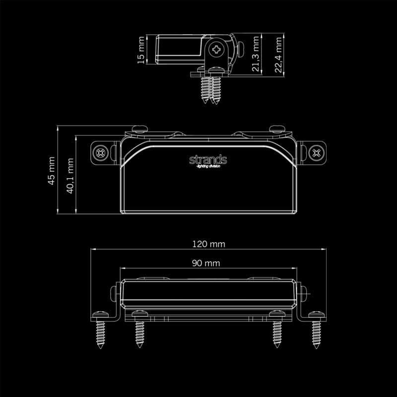 Strands Off-Road Led Lamba Unity Ultra Düz 22W 800552
