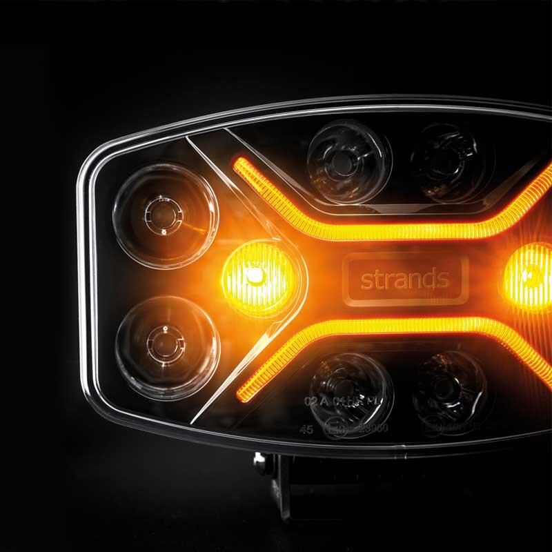 Strands Off-Road Led Lamba Dark Knight Insane Driving 98W 270698
