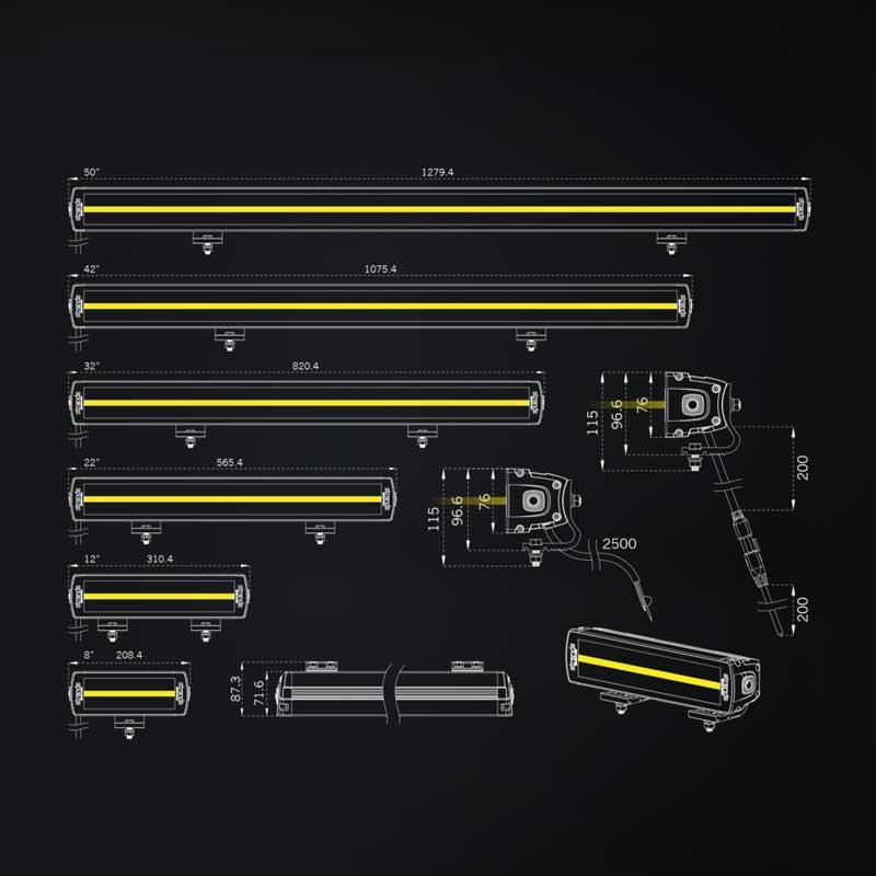 Strands Off-Road Led Bar Siberia XP DR 8'' 20cm 809425