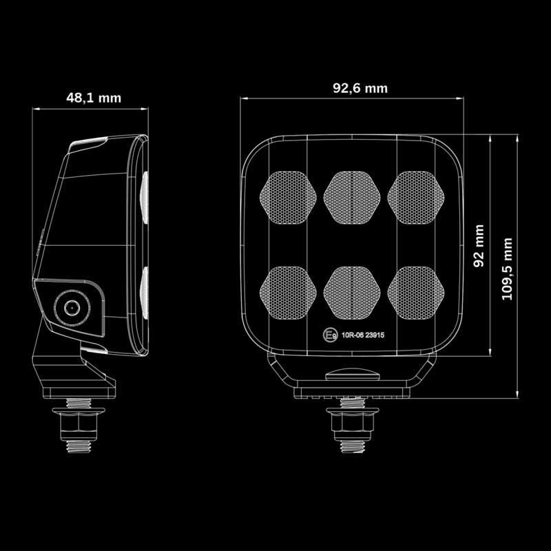Strands Off-Road Led Lamba Unity Edge 37W 809276