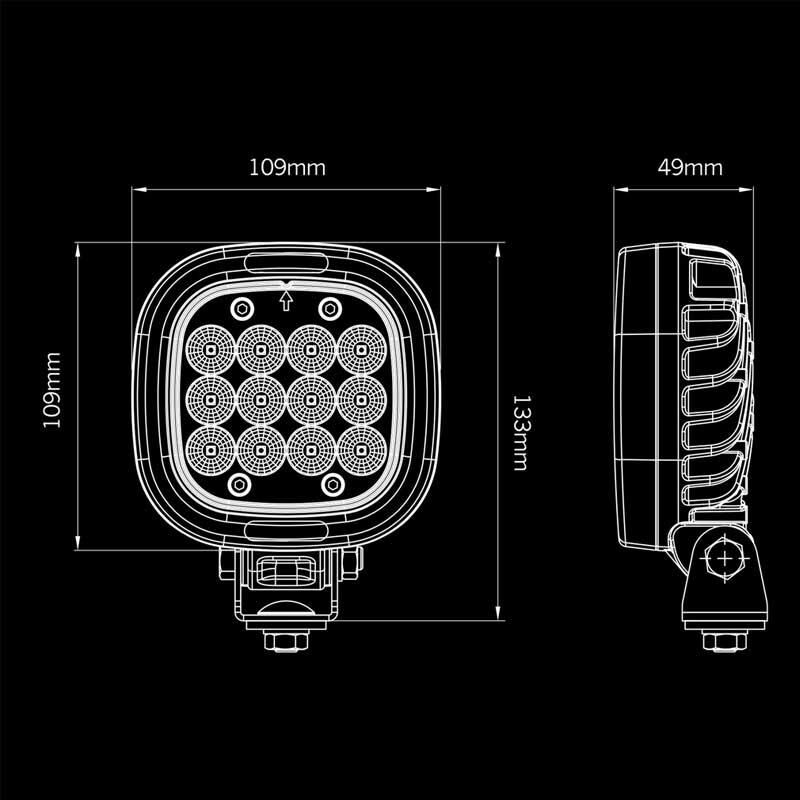 Strands Off-Road Led Lamba President 24W 908536
