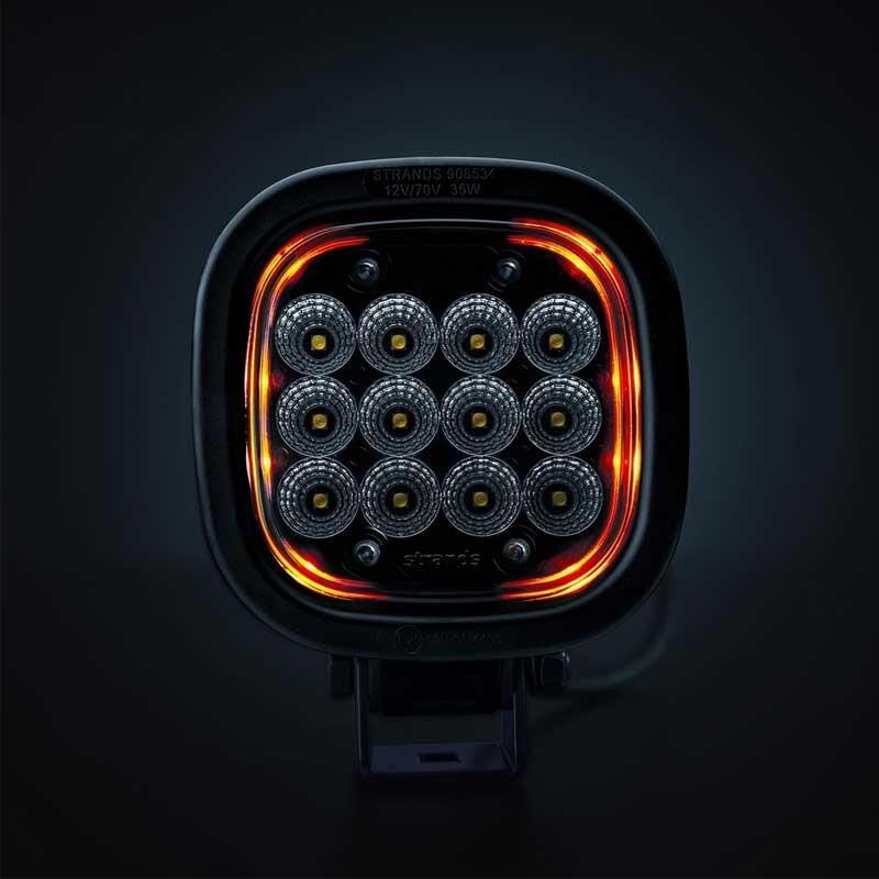 Strands Off-Road Led Lamba President Red 24W 908538