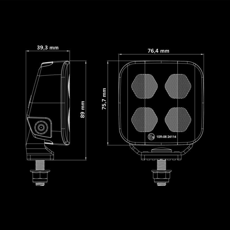 Strands Off-Road Led Lamba Unity Edge 20W 809275