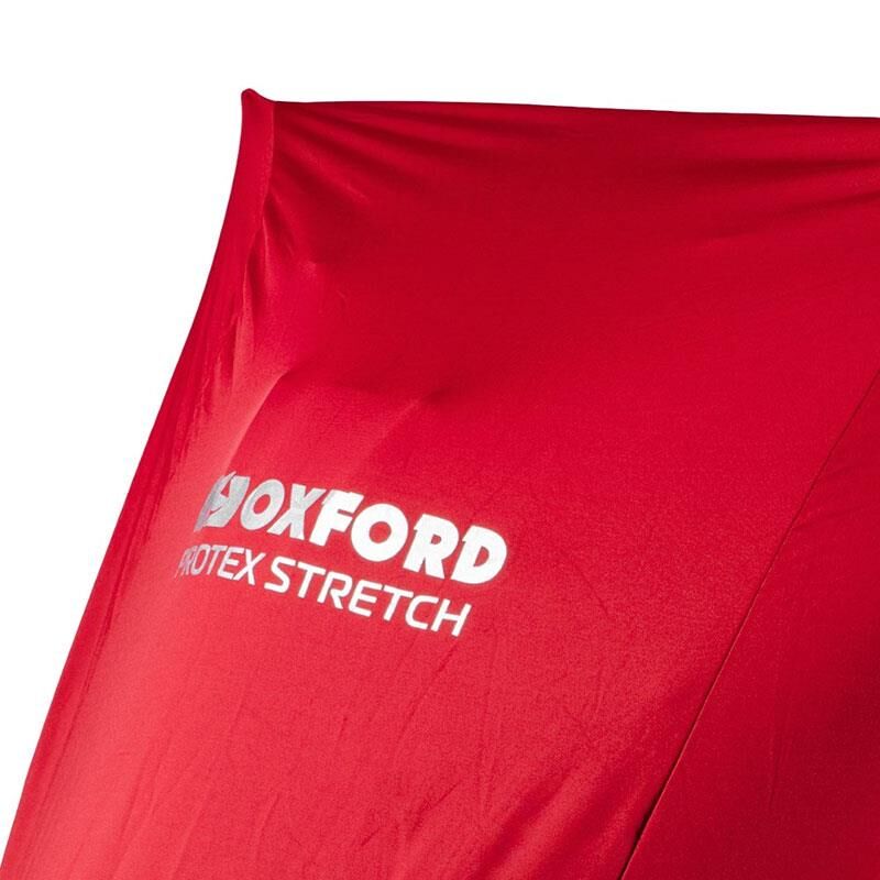 Oxford Motosiklet Protex Indoor Premium Stretch-Fit Kilif Iç Mekan Medium Kirmizi CV175