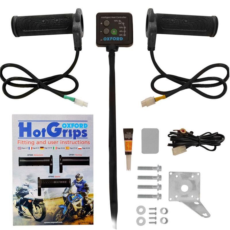 Oxford Motosiklet HotGrips Premium Sports Elcik Isitma OF692