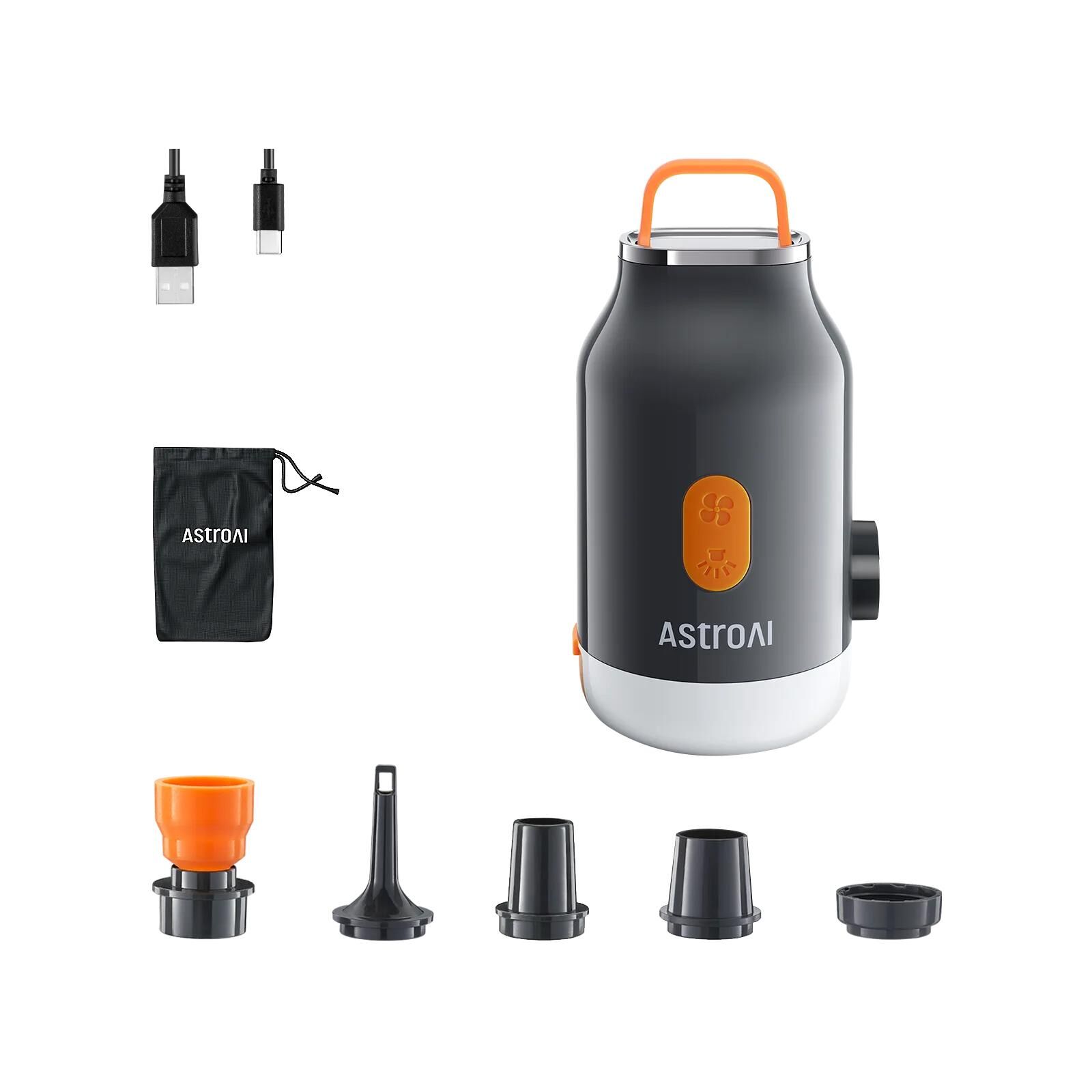 Astroai Mini Sarjli Hava Pompasi 3000mAH AIRUN BC3