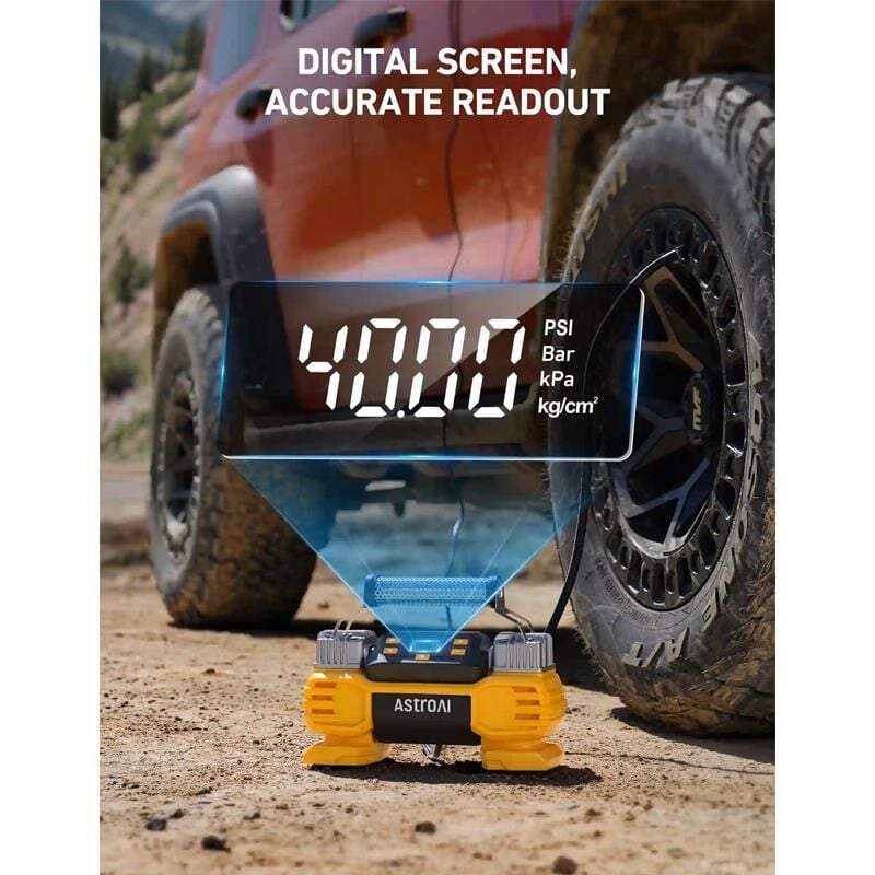 Astroai Lastik Sisirme Pompasi Suv-Kamyon 160PSI AIRUN T2