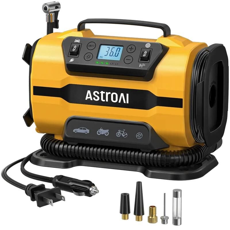 Astroai Lastik Sisirme Pompasi Isikli Hava Hortumu 150PSI ATJ-8366