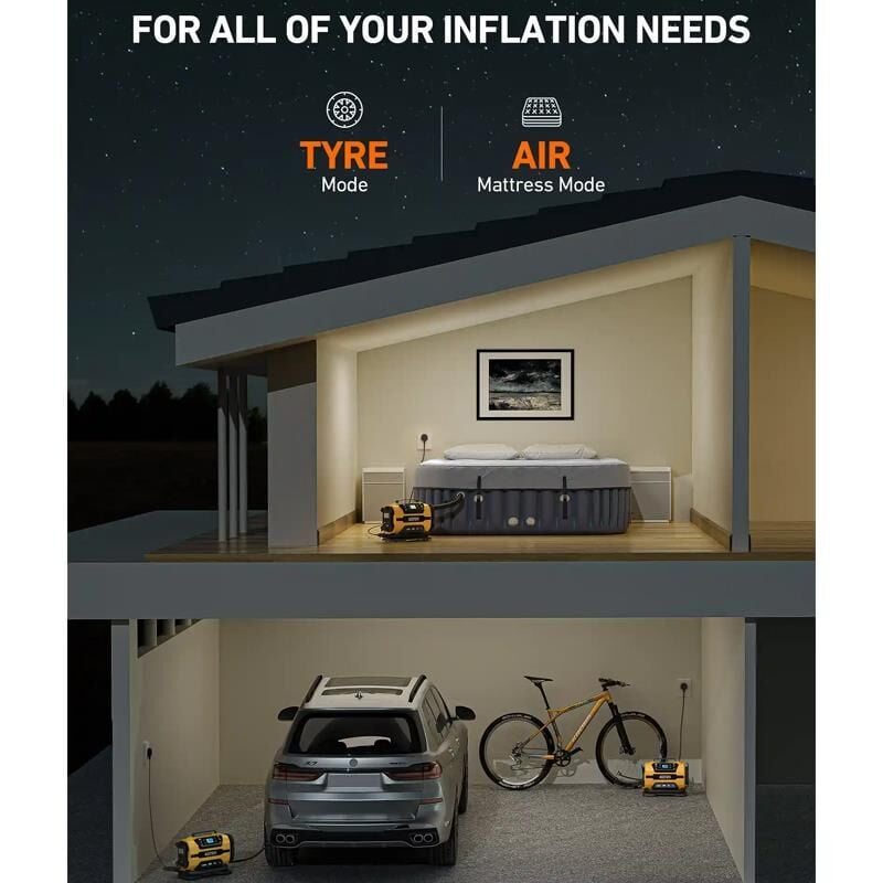 Astroai Lastik Sisirme Pompasi Isikli Hava Hortumu 150PSI ATJ-8366