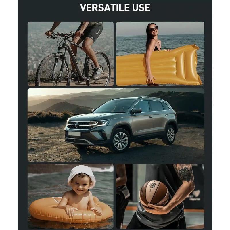 Astroai Lastik Sisirme Pompasi Isikli Hava Hortumu 150PSI ATJ-8366